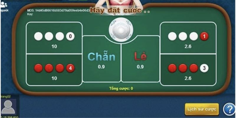 Cách chơi Xóc Đĩa gấp thếp